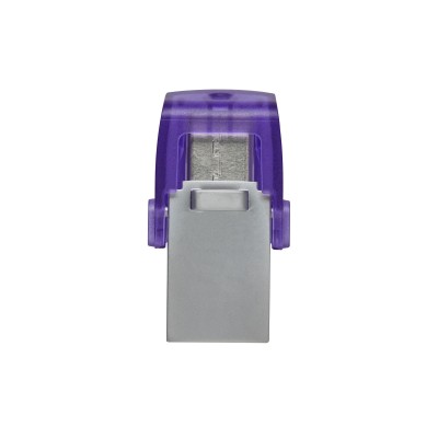 Pendrive Kingston DataTraveler microDuo 3C 256 GB USB A 3.2  viola