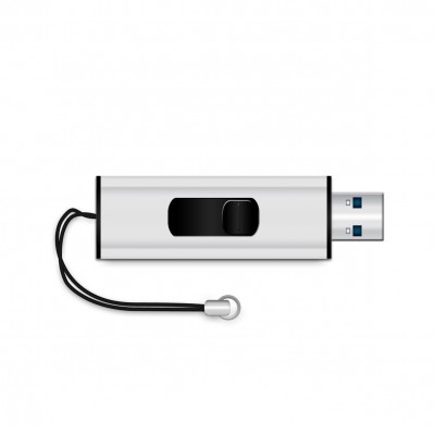 Pendrive MediaRange 128 GB USB A 3.2 argento