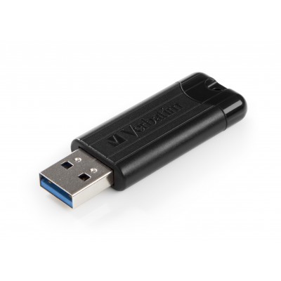 Pendrive Verbatim PinStripe 16 GB USB A 3.2 nero