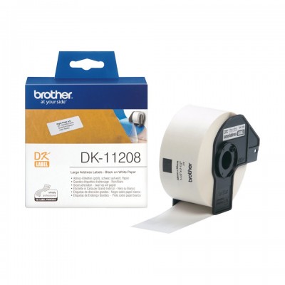 Etichetta Brother DK-11208 38x90 mm