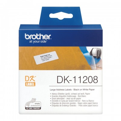 Etichetta Brother DK-11208 38x90 mm