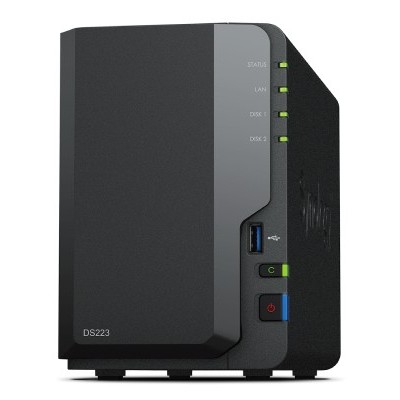 NAS Server Synology DS223 Disk Station 2 bay