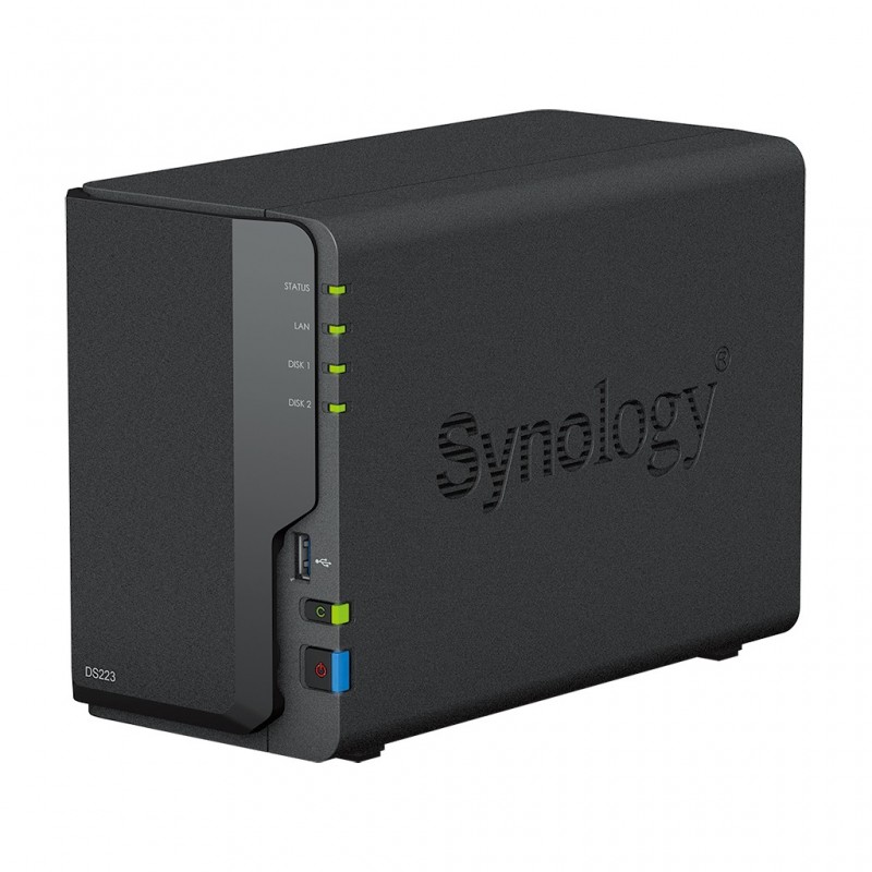 NAS Server Synology DS223 Disk Station 2 bay