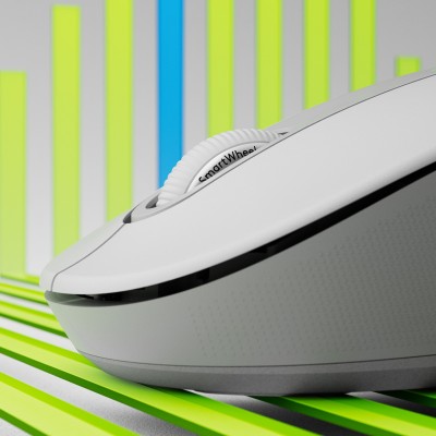 Mouse Logitech Signature M650 L bianco sinistro