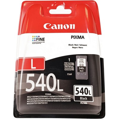 Cartuccia Canon d'inchiostro nero PG540L 5224B001 ~300 pagine 11ml