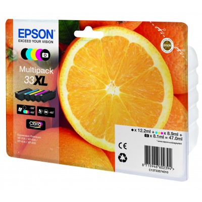 Cartucce Multipack Epson nero   ciano   magenta   giallo   Nero C13T33574011 T3357 5