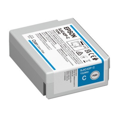 Cartuccia Epson d'inchiostro ciano C13T52M240 SJIC42PC 50ml