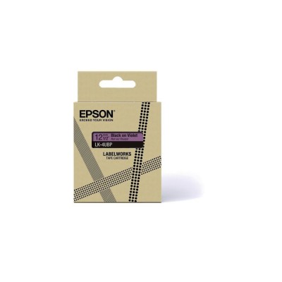 Nastro Epson nero su Violetto LK4UBP C53S672101