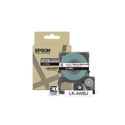 Nastro Epson nero su Bianco LK4WBJ C53S672062