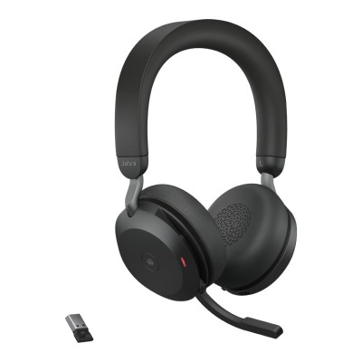 Cuffie Jabra Evolve2 75 Wireless Bluetooth Nero