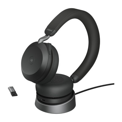 Cuffie Jabra Evolve2 75 Wireless Nero