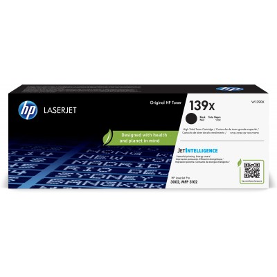 HP toner nero W1390X 139X 4000 pagine