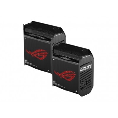 Router Asus ROG Rapture GT6 AX10000 Set di 2 sistema Wi Fi Mesh Tri Band Gaming nero