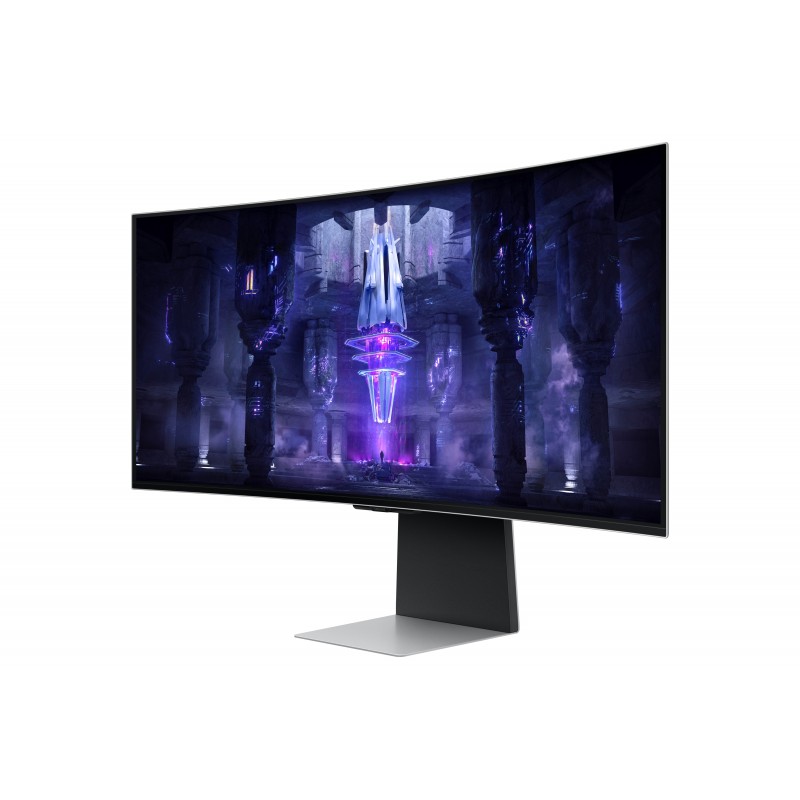 Monitor SAMSUNG Odyssey G8 S34BG850SU 34'' UWQHD USB-C AMD Free-Sync Premium OLED Argento