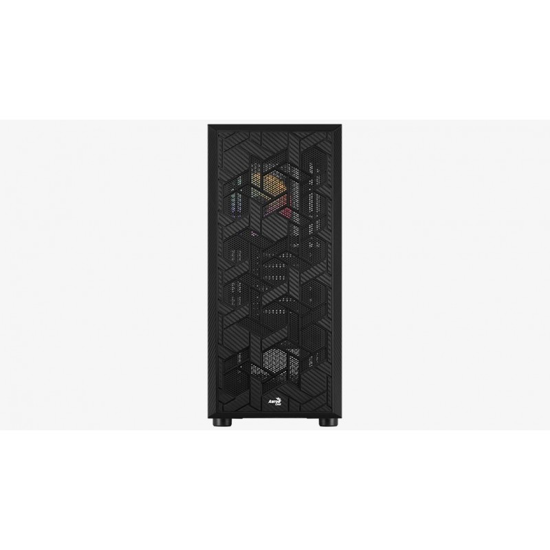 Case Aerocool Hive FRGB v3 Nero Vetro Temperato Midi Tower