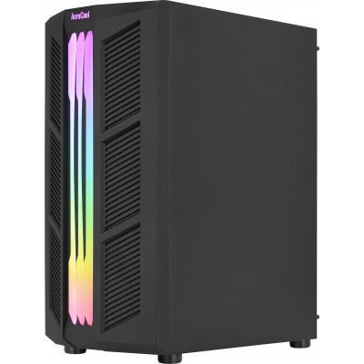 Case Aerocool Prime v1 Nero Vetro Temperato Midi Tower