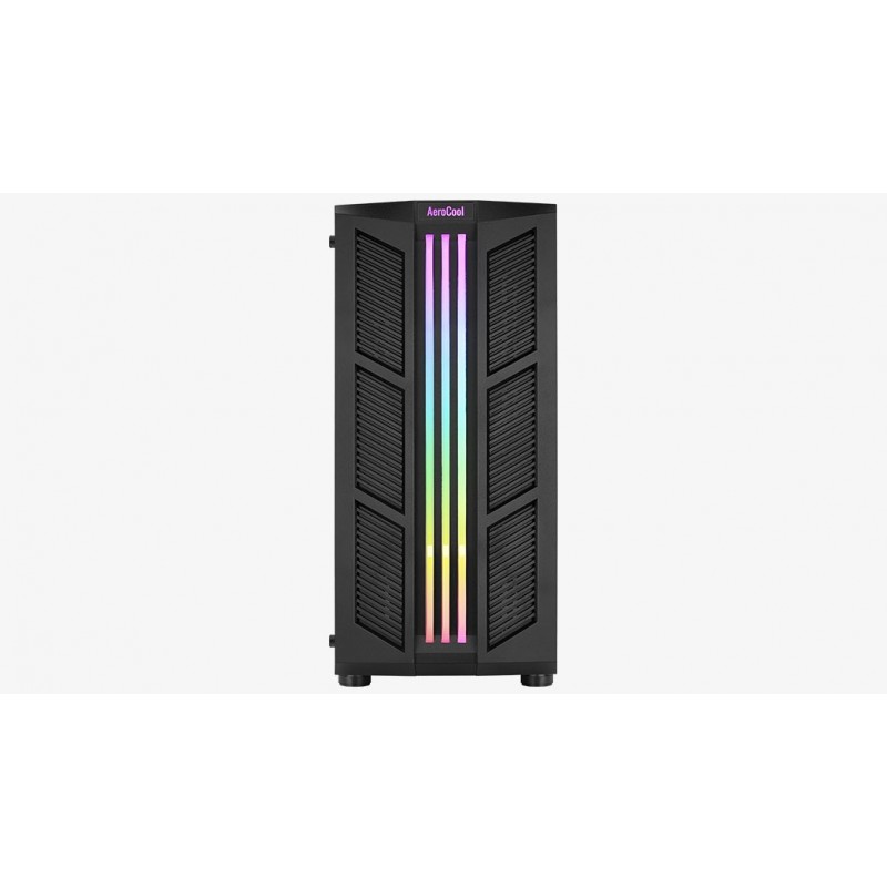 Case Aerocool Prime v2 Nero Vetro Temperato Midi Tower