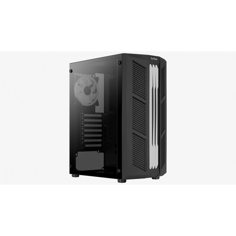 Case Aerocool Prime v2 Nero Vetro Temperato Midi Tower