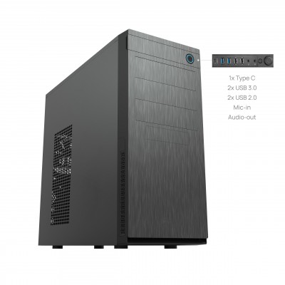 Case Chieftec HC-10B-OP Nero Midi Tower