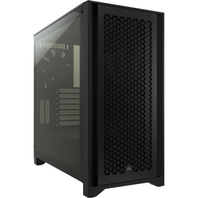 Corsair iCUE 4000D RGB Airflow Mid-Tower, Tempered Glass - schwarz