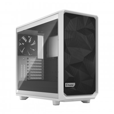 Case Fractal Design Meshify 2 White TG Clear Tint Midi-Tower Vetro Temperato Bianco