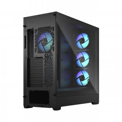 Case Fractal Design Pop XL Air RGB Clear Tint E-ATX Vetro Temperato Nero