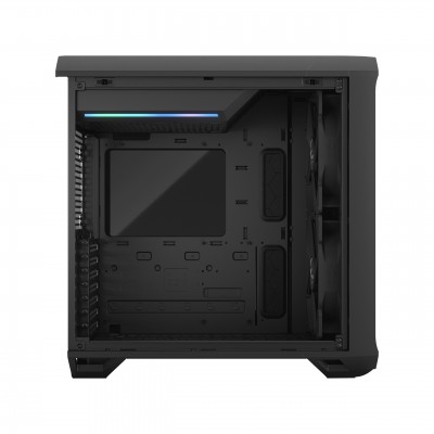 Case Fractal Design Torrent Compact Black TG Dark Tint Nero Vetro Temperato Midi Tower E-ATX