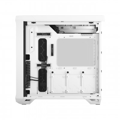 Case Fractal Design Torrent Compact White TG Clear Tint Bianco Midi Tower Vetro Temperato E-ATX