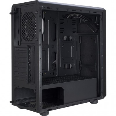 Case Inter-Tech C-3 Saphir Nero Vetro Temperato Midi Tower