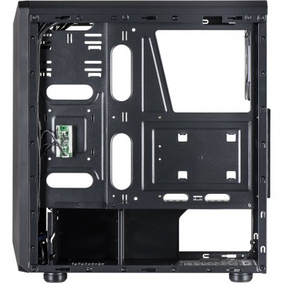 Case Inter-Tech C-3 Saphir Nero Vetro Temperato Midi Tower