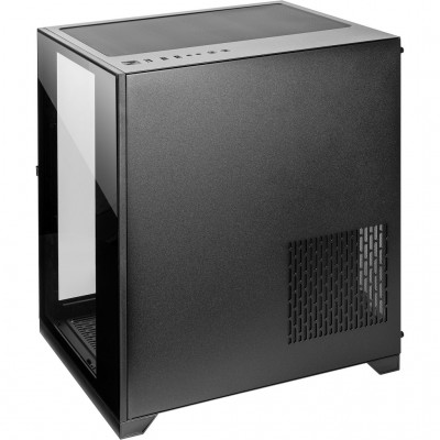 Case Inter-Tech C-702 Diorama Nero Vetro Temperato Midi Tower