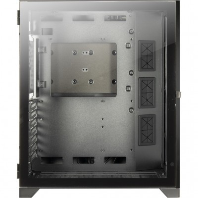 Case Inter-Tech C-702 Diorama Nero Vetro Temperato Midi Tower