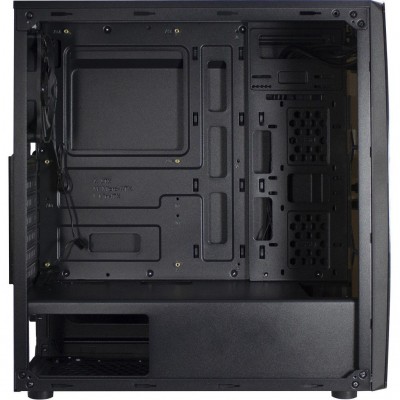 Case Inter-Tech Thunder Nero Midi Tower Pannello Laterale In Vetro Acrilico