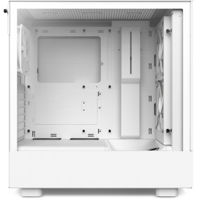 Case NZXT H5 Flow RGB Midi-Tower Bianco