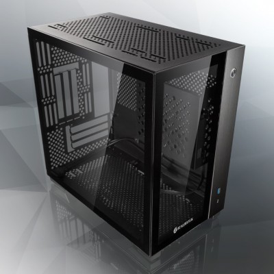 Case Raijintek PAEAN MINI Mini-ITX Vetro Temperato Nero