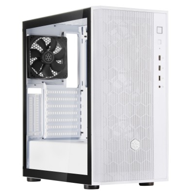 Case SilverStone FARA R1 V2 Midi-Tower Vetro Temperato Grigio