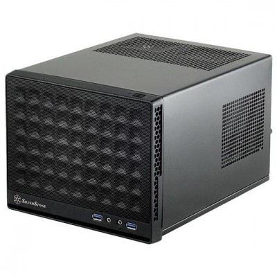 Case SilverStone SG13B Nero Desktop Mini Tower Mini DTX