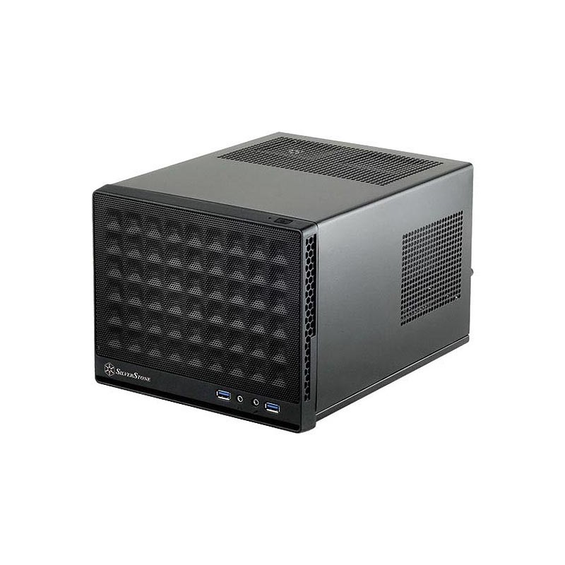 Case SilverStone SG13B Nero Desktop Mini Tower Mini DTX