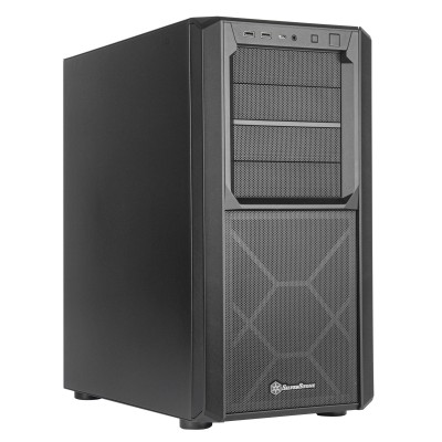 Case SilverStone SST-SED1-B Seta D1 Midi-Tower Nero