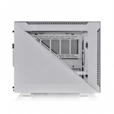 Case Thermaltake Divider 200 TG Snow Micro Bianco Mini Tower Micro ATX