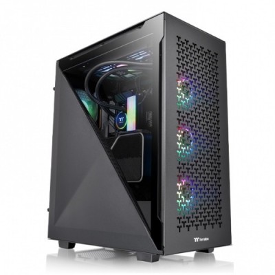 Case Thermaltake Divider 500 TG Air Nero Vetro Temperato Midi Tower