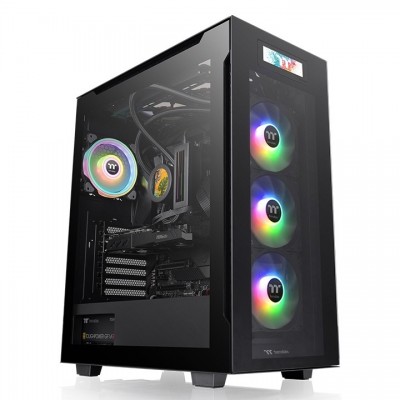 Case Thermaltake Divider 550 TG Ultra Nero Vetro Temperato Midi tower