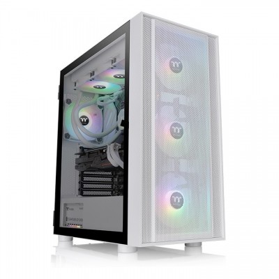 Case Thermaltake Divider H570 TG ARGB Snow Bianco Vetro Temperato Midi Tower