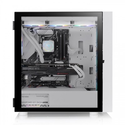 Case Thermaltake Divider H570 TG ARGB Snow Bianco Vetro Temperato Midi Tower