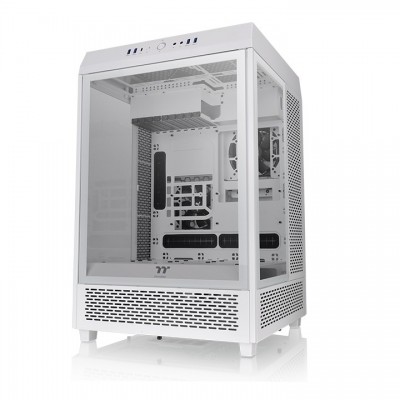 Case Thermaltake The Tower 500 Snow White Bainco Vetro Temperato Midi tower E-ATX