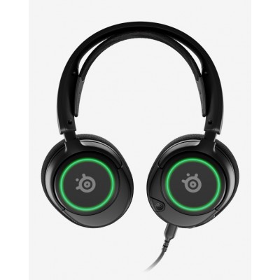 Cuffie Steelseries Arctis Nova 3 USB tipo-C Nero