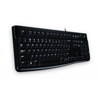 Tastiera Logitech Keyboard K120 USB QWERTY Nero