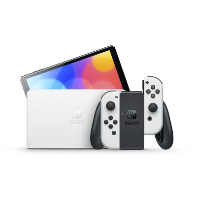 Nintendo Switch Modello Oled Bianco Schermo 7"