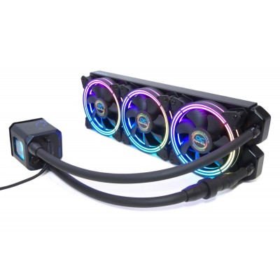 Dissipatore a Liquido Alphacool Eisbaer Aurora 360 Digital RGB 360mm Nero