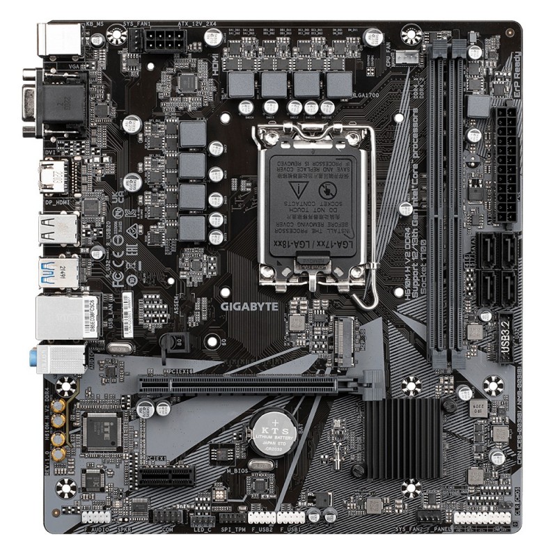 Scheda madre GIGABYTE GA-H610M H DDR4 V2 socket 1700